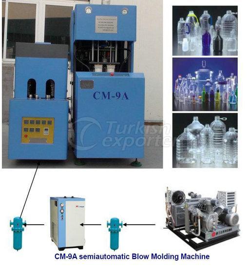 bottle blowing machine, semi-automatic