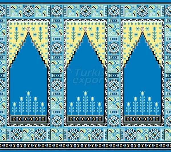 Wool Mosque Carpets YCH004