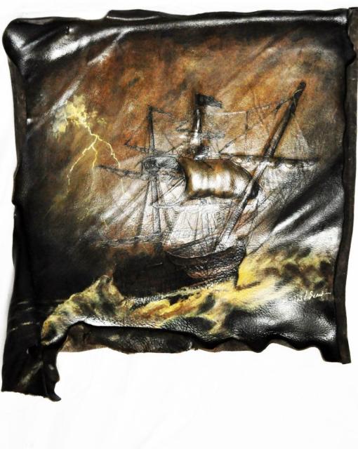 Leather Painting
