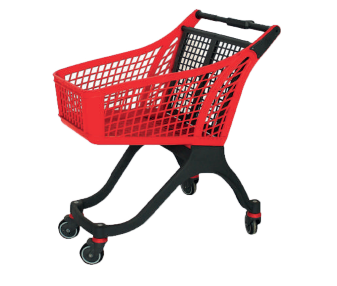 Plastic Trolley with Baby Seat 