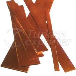 Copper conductors, flat