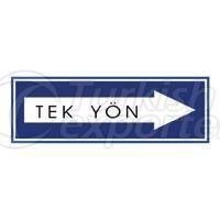 B-16 Tek Yönlü Yol Levhası