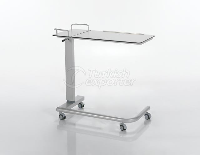 BST - 03 AÇI AYARLI HASTAÖNÜ YEMEK MASASI