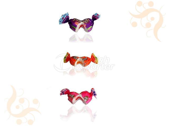 Gelatin-free Center Filled Fruit Flavoured Candy