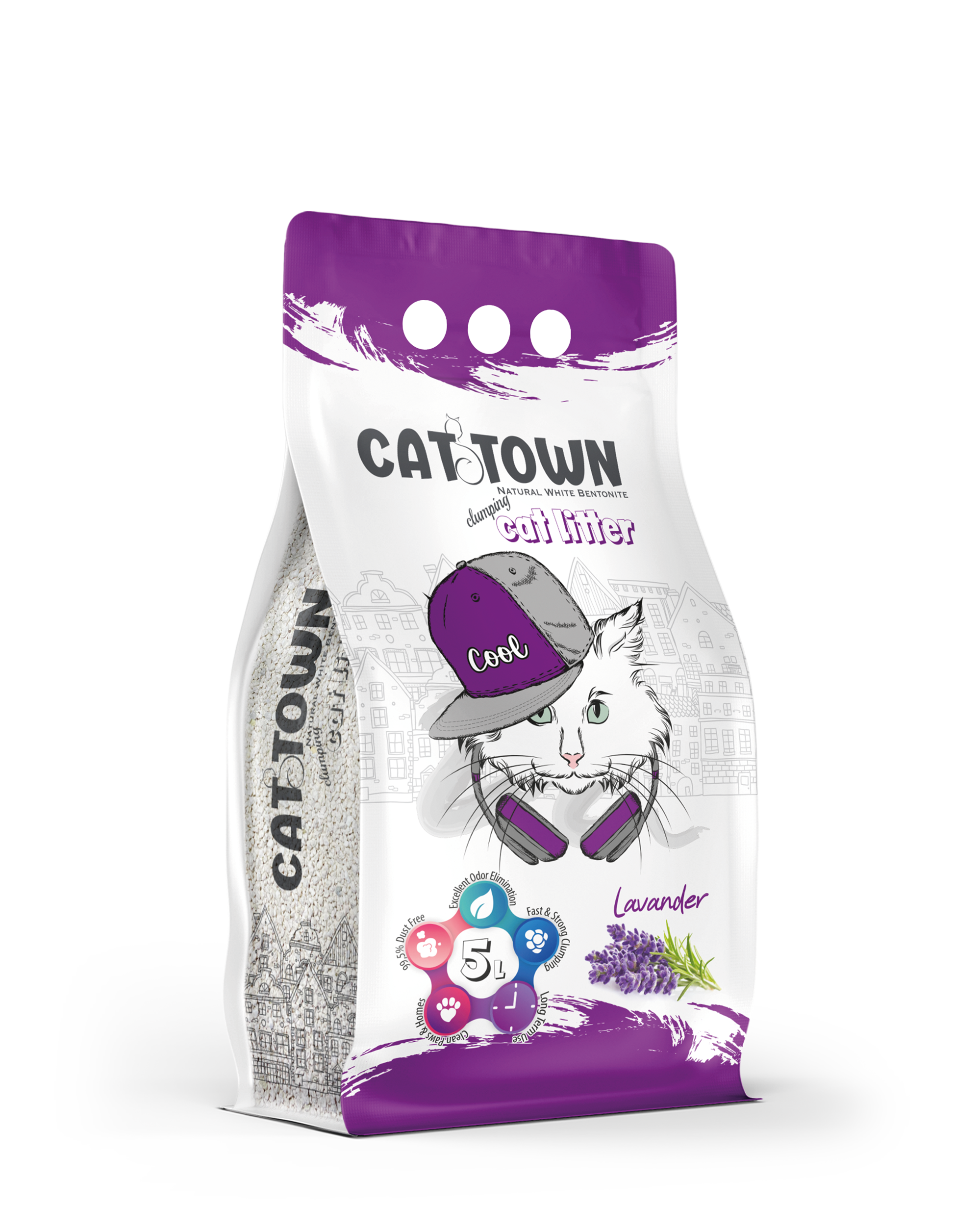 Cattown , Lavanta Kokulu Kedi Kumu