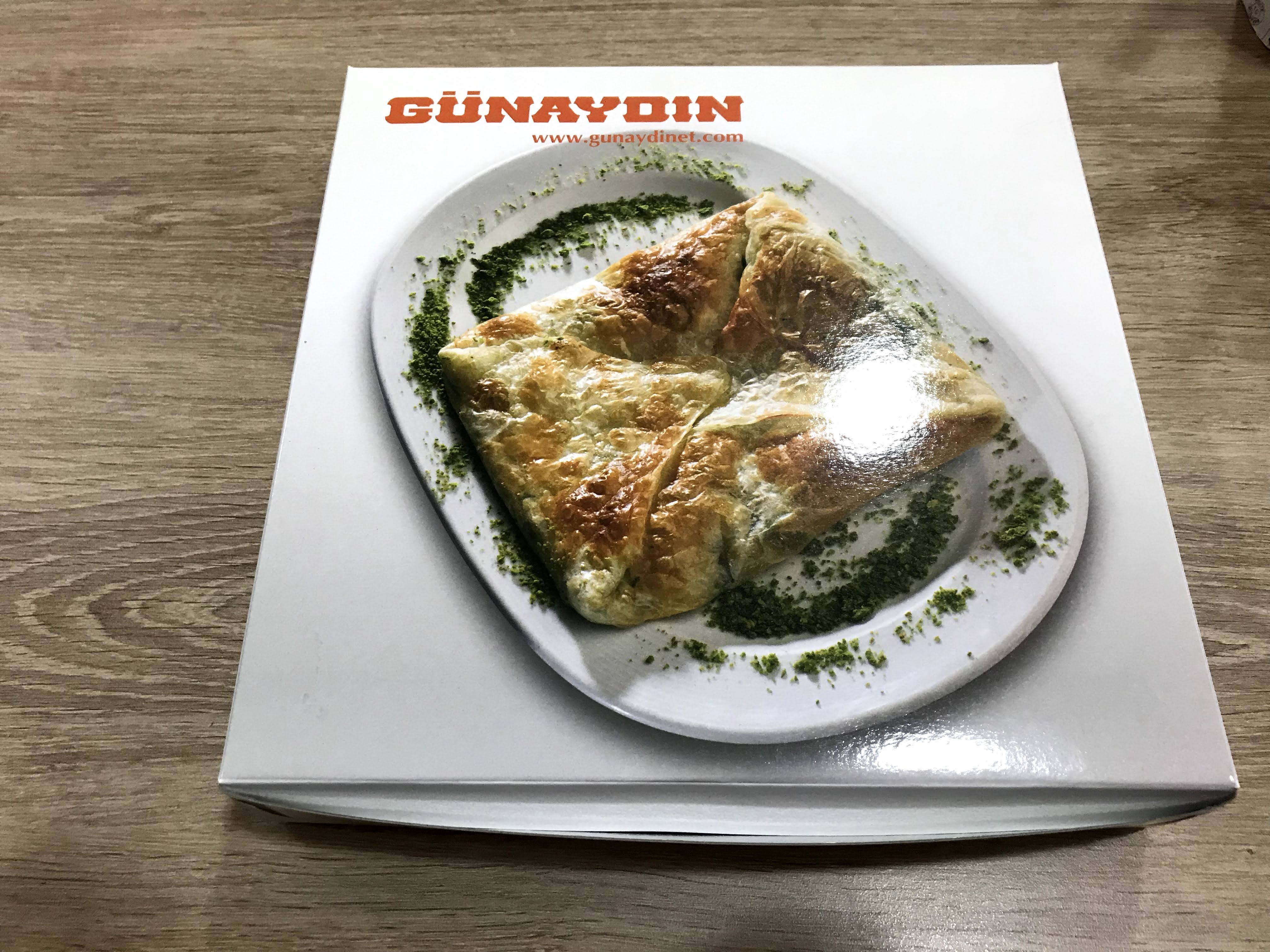 Pasta Börek Baklava Kutusu