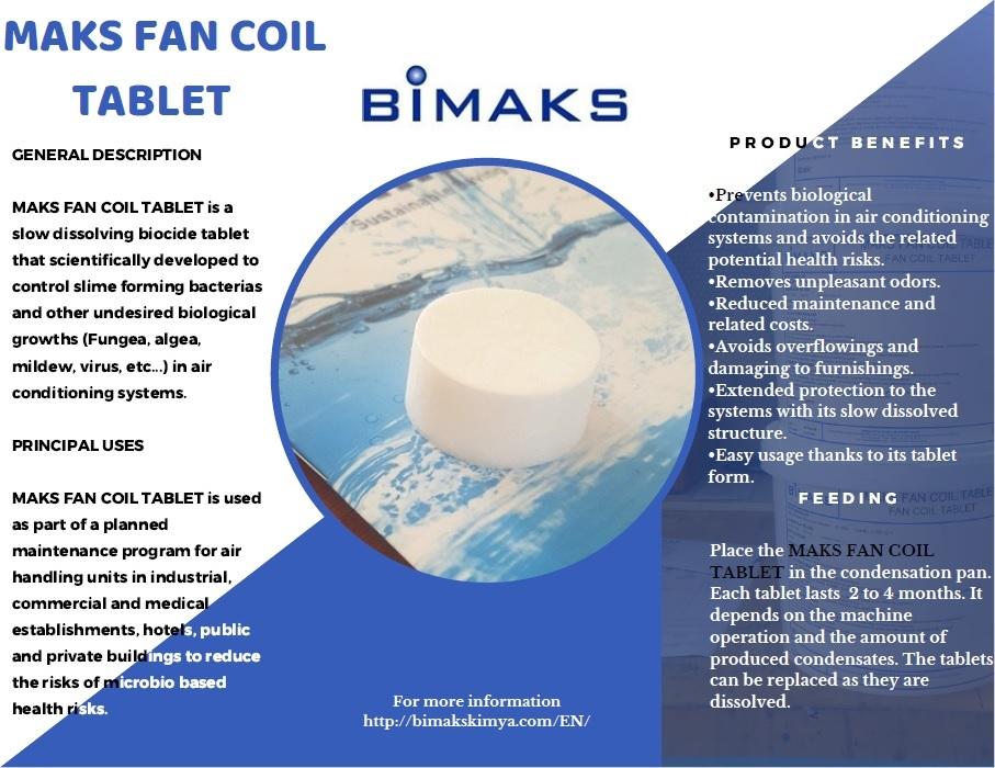 MAKS FAN COIL TABLET