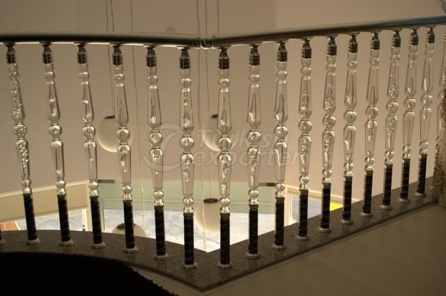 ALUMINIUM PLEXY BALUSTRADE HANDRAIL