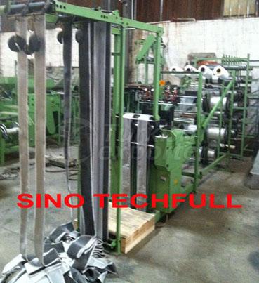 pile weather strip machine