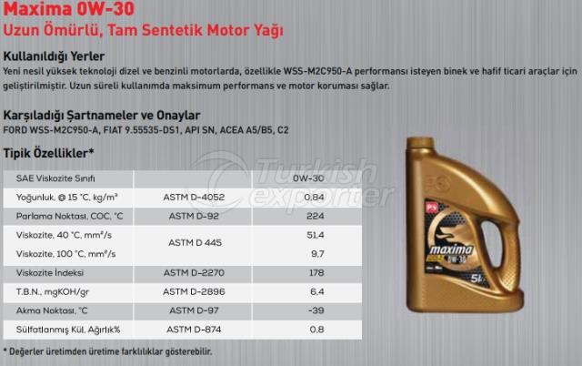 Maxima 0W-30