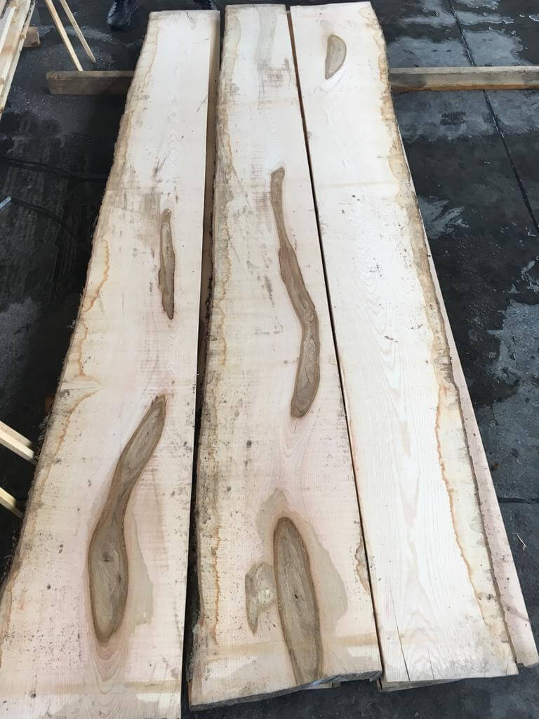 European ash lumber