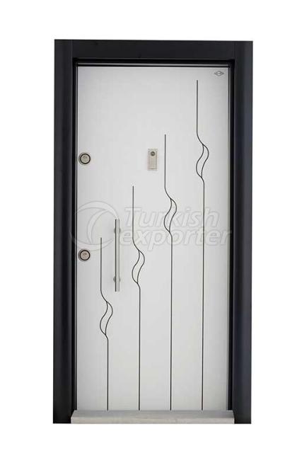 Exterior Security Steel Door