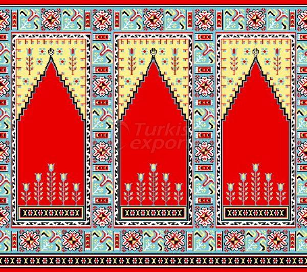 Wool Mosque Carpets YCH001