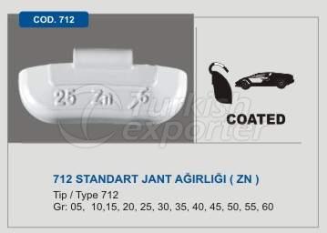 Code 712 Standard Wheel Balancing Mass without Lead