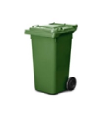 120 Liter Plastic Garbage Container