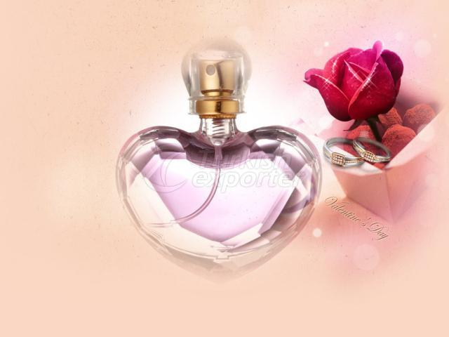 heart shape perfume bottle