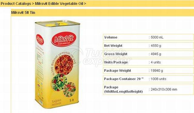 Miksvit 5 lt Tin