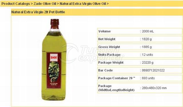 Natural Extra Virgin 2 lt Pet Bottle