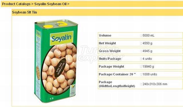 Soybean 5 lt Tin