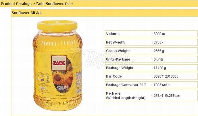 Sunflower 3 lt Jar
