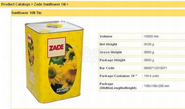 Sunflower 10 lt Tin