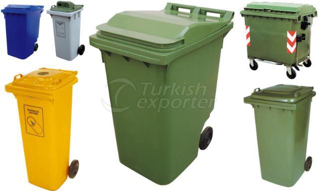 plastic waste container 120 lt, 240 lt, 360 lt, 660 lt and lt 1100