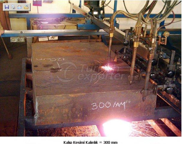 قطع لسبيكة بسمك 300 mm