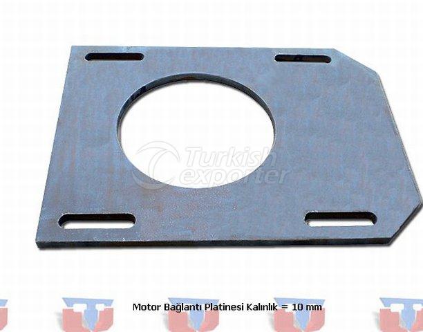 قطع لقطعة موصلة لماكنة بسمك 10 mm