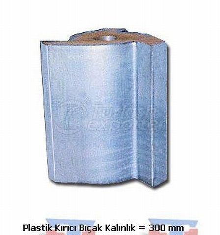 قطع لسكين قاطع للبلاستيك بسمك 300 mm