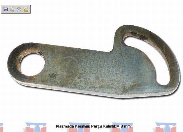 قطع باستعمال طريقة البلازما لسمك mm 8