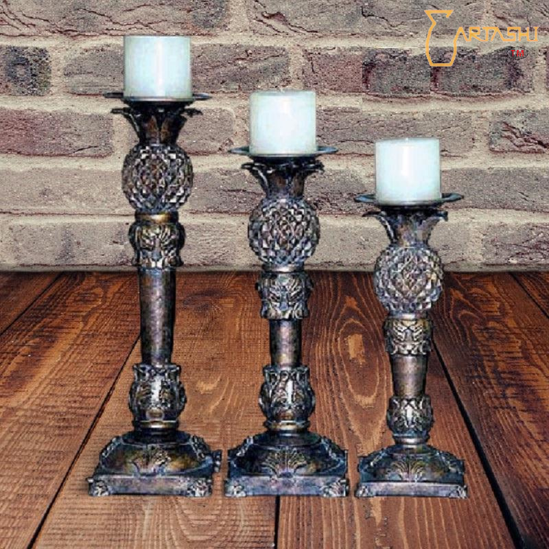 Candle Holders Wooden