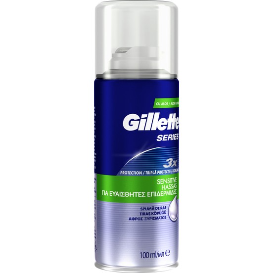 Gillette series sensitive shaving foam 100 ml 