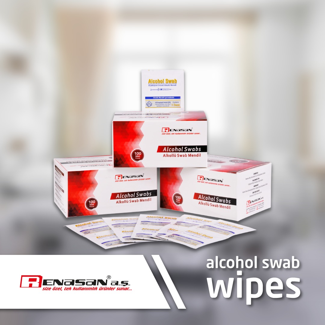 Alcohol Swabs-Alcohol Peds