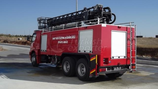Fire-Fighting Vehicles With Hydraulic Ladder
