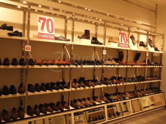 Equipements de magasin de chaussures