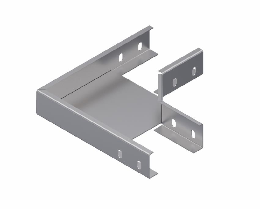 90 Degree Bend For Cable Trays - H40