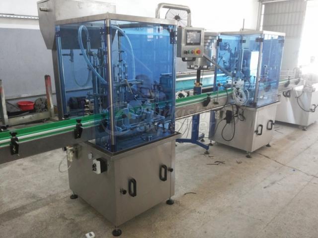 Quad Liquid Filling Machine