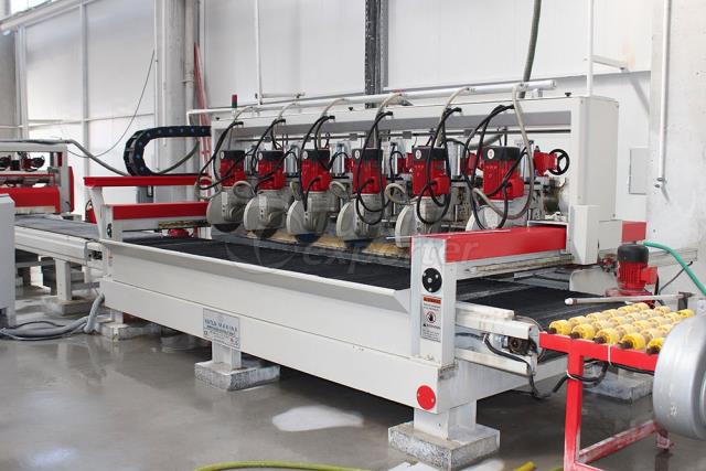 6 Head Conveyor Sizing Machine