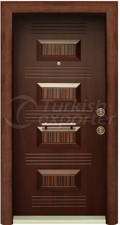 Gold 3 Luxury Series Steel Door