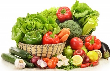 All types fresh vegetables