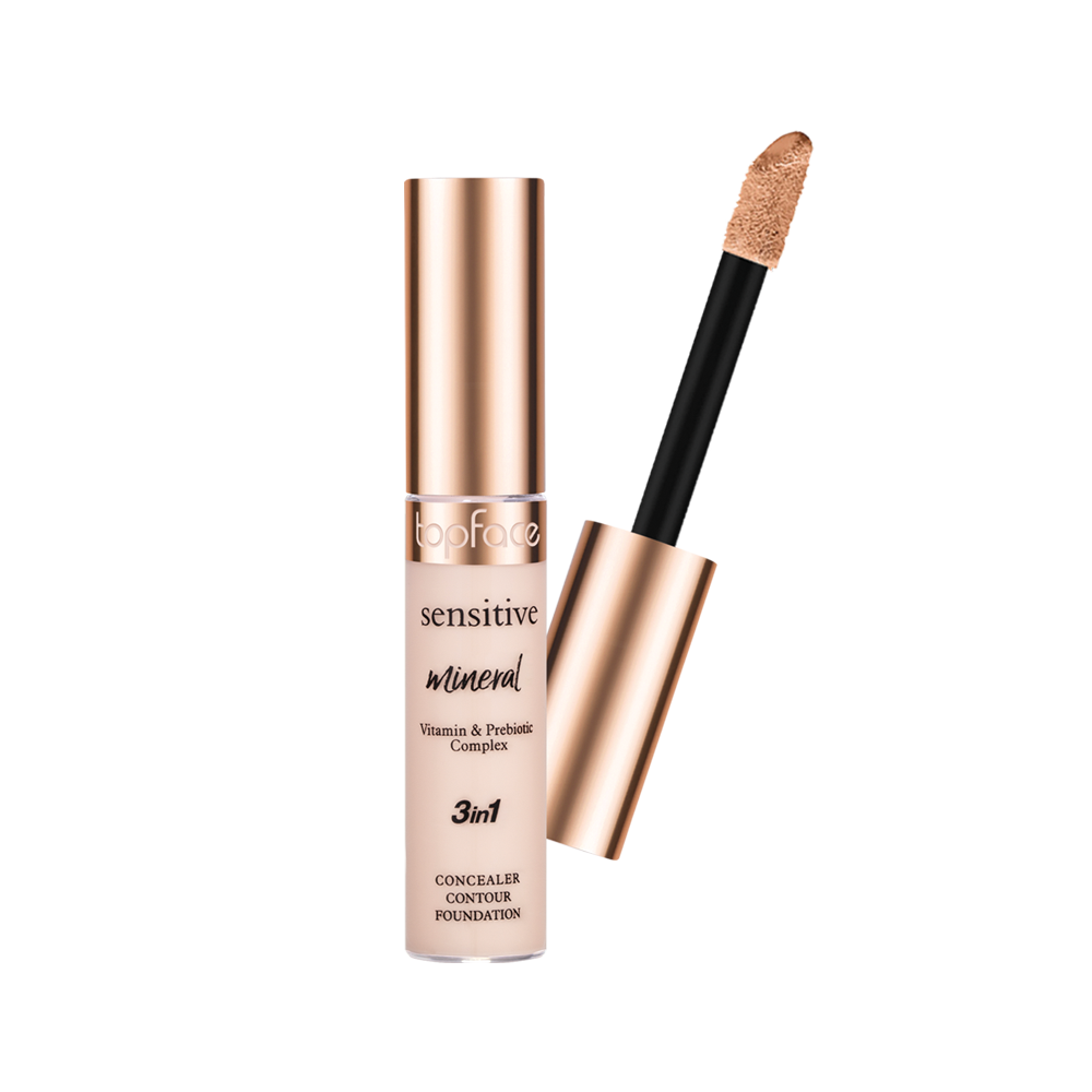 Corrector, contorno y base SENSITIVE MINERAL