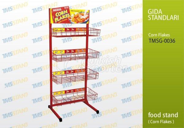Стенд для кукурузные хлопья