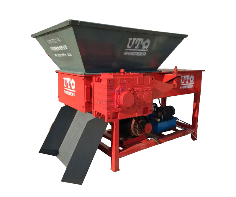 single shaft shredder, one rotor crusher