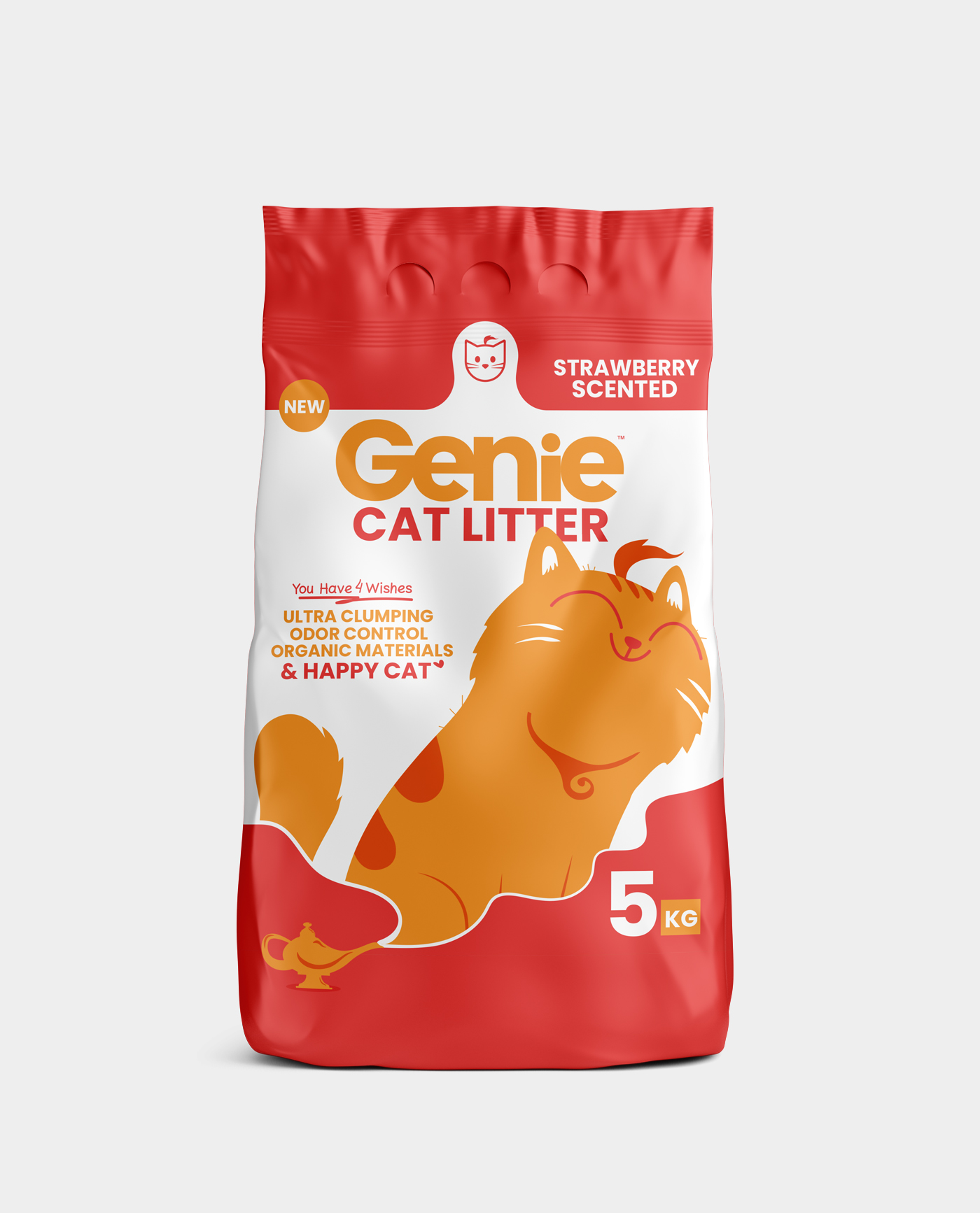 Genie Cat litter Strawberry