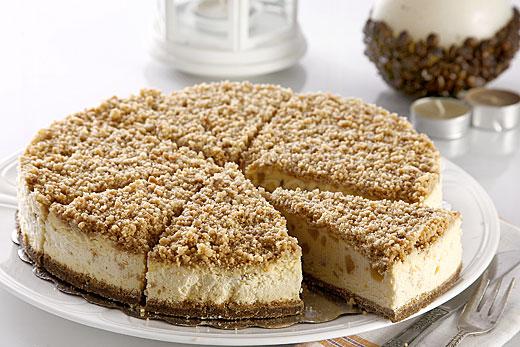 Apple Crumble Cheesecake