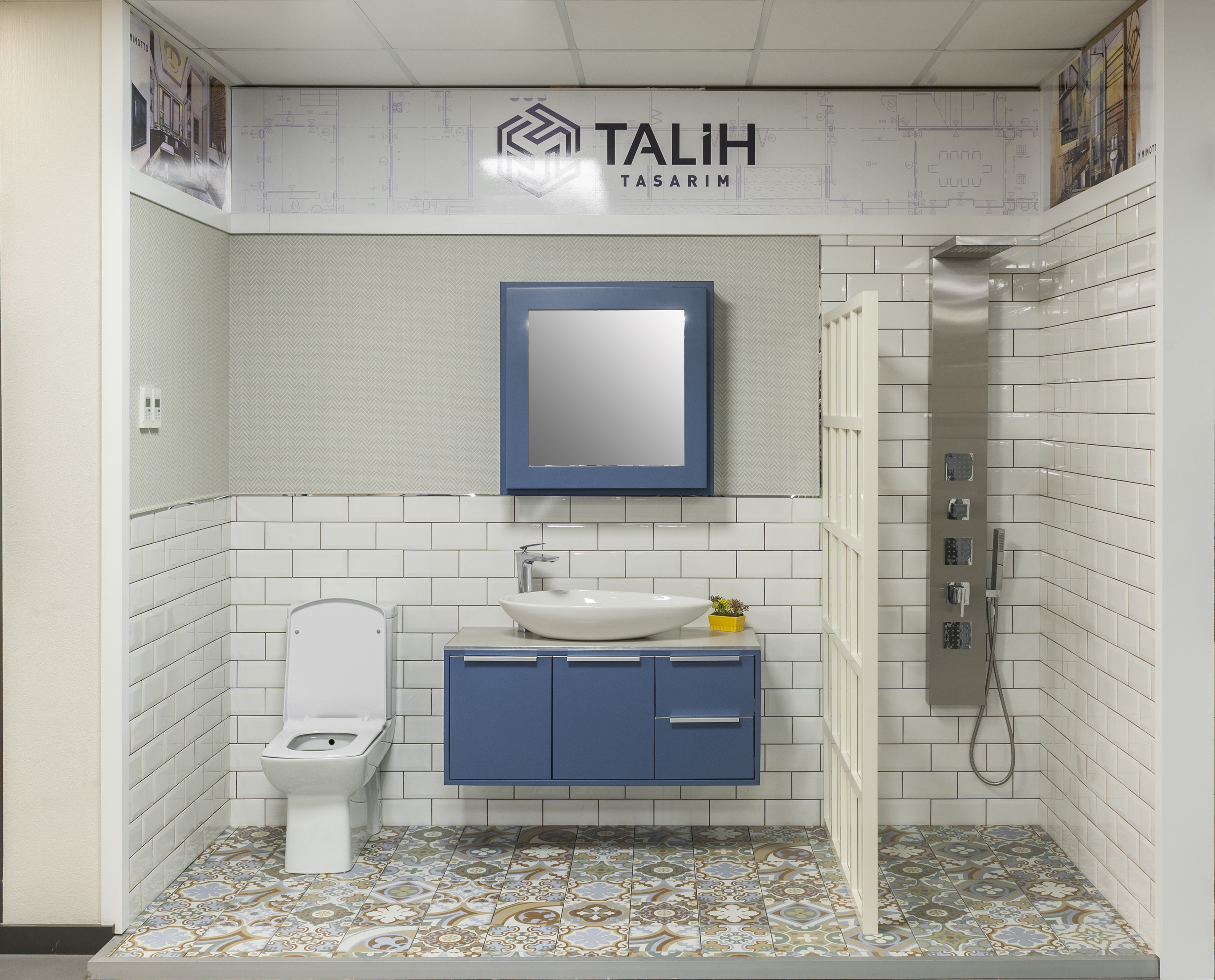 banyo dolabı