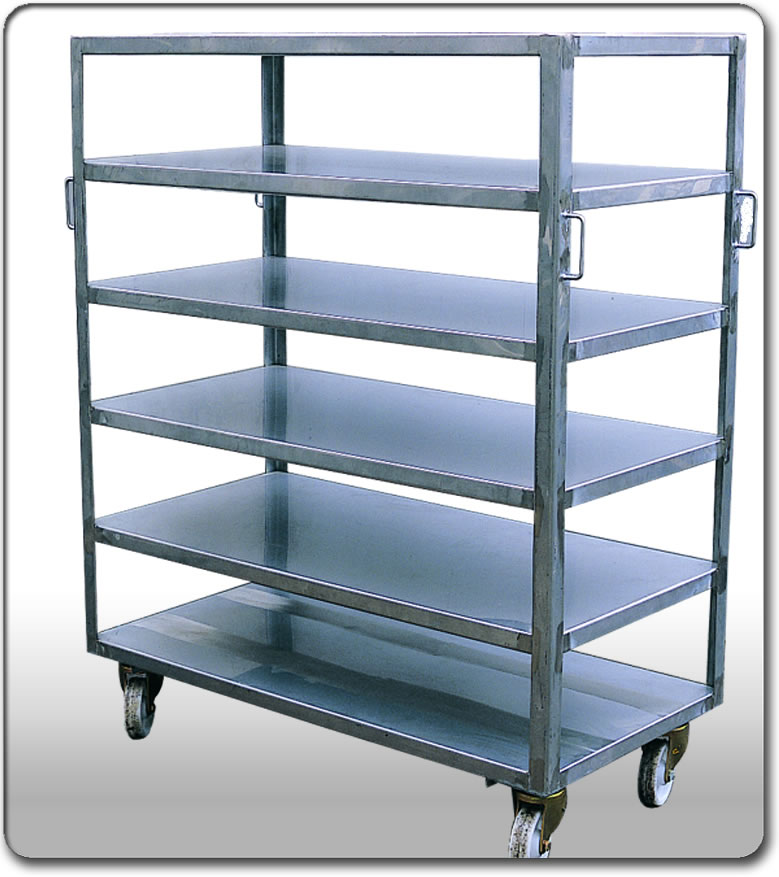 Kasar Cheese Conditioning Trolley