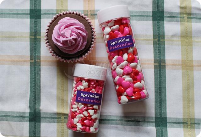 Valentine Candy Heart Sprinkles