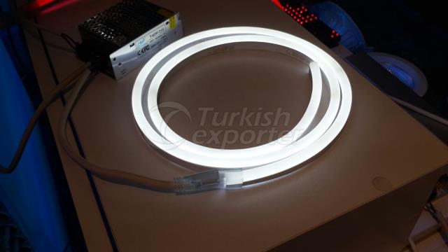 MANGUEIRA DE NEON LED BRANCO FLEXÍVEL