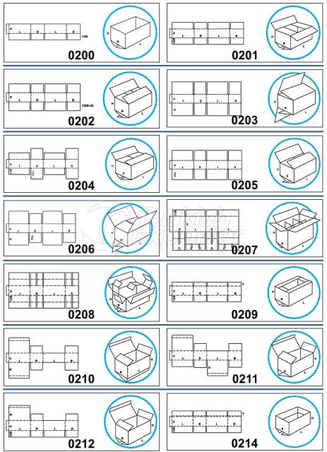 Library of Fefco Codes -02XX